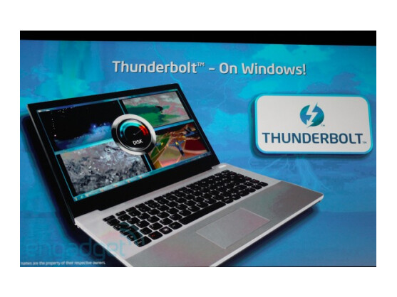 Auch Windows-Rechner sollen künftig mit Intels Thunderbolt-Technologie ausgestattet werden.