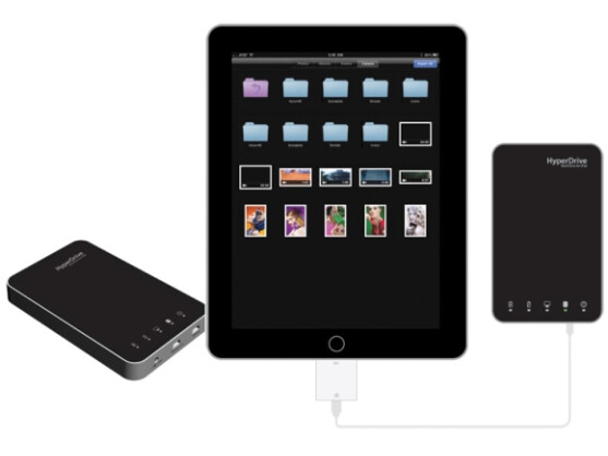 Zweite Generation: Die neuen iPad-Festplatten von Sanho bieten bis zu einem Terabyte Speicher.