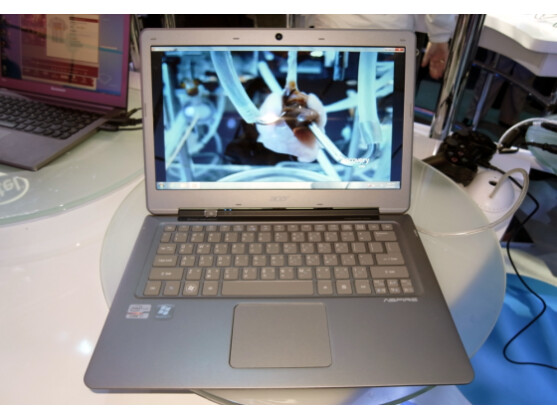 Das Acer Aspire 5 ist laut Hersteller der dünnste Laptop der Welt.