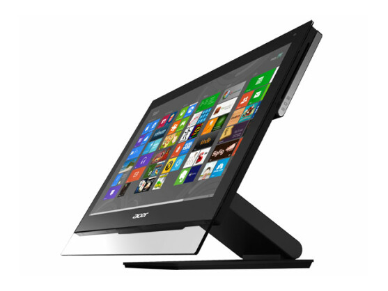 Das Acer U7600U unterstützt bis zu 64 Eingaben gleichzeitig.