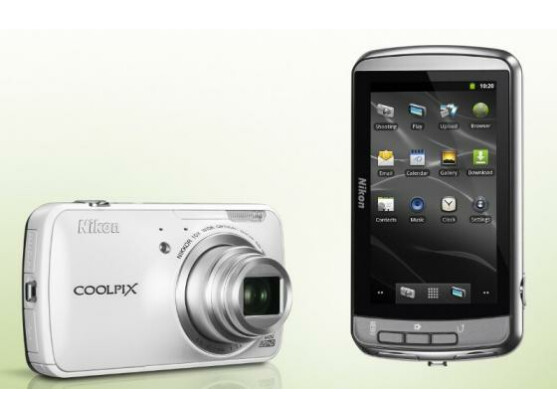 Android-Kamera: Nikon Coolpix S800c.
