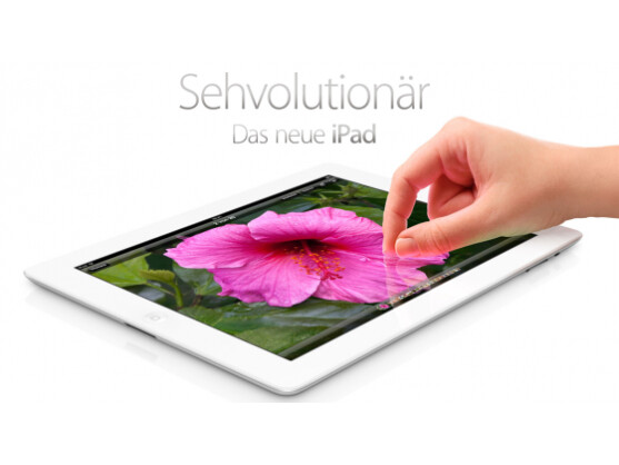 Apples neues iPad ist am 16. März ab 8 Uhr in Deutschland erhältlich.