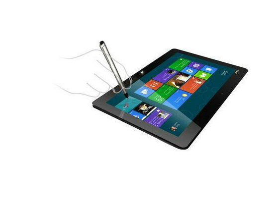 Das Asus Tablet 810, hier im Bild, läuft mit Windows 8, das Tablet 600 mit Windows 8 RT.