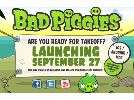 Bad Piggies heißt der neue Ableger von Angry Birds.