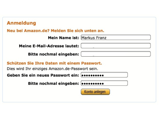 Für Bezahlung und Download ist ein normales Amazon-Konto notwendig.