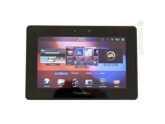 Das BlackBerry PlayBook wird ein Update auf BB10 erhalten.