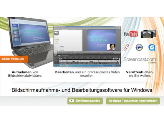 Camtasia bietet einen großen Funktionsumfang, ist allerdings auch nicht ganz billig.