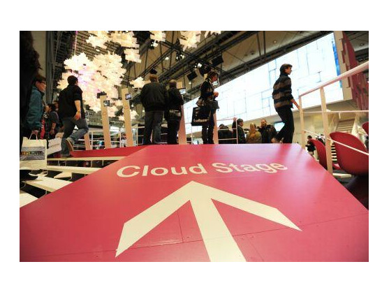Auf der CeBIT drehte sich alles um das Thema "Sicherheit" beim Cloud Computing.