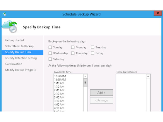Cloud-Sicherungen lassen sich genauso einfach planen wie lokale Backups.