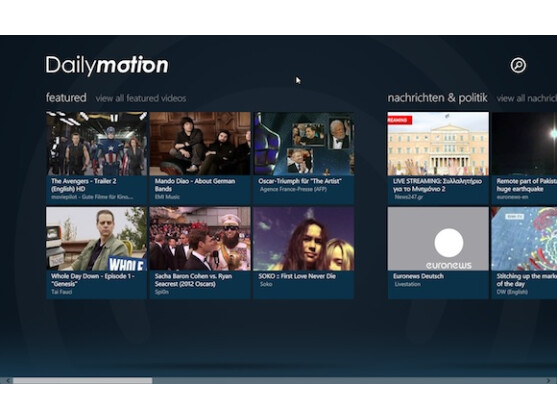 DailyMotion möchte YouTube mit einer eigenen App Konkurrenz machen.