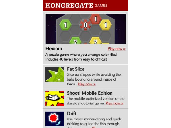 Dank Adobe Flash können auch Flash-Spiele auf Android-Handys gespielt werden.