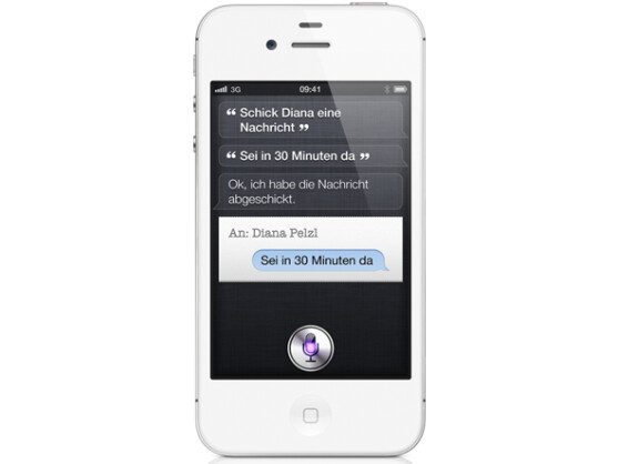 Demnächst vielleicht nicht nur unter iOS, sondern auch unter Mac OS X: Sprachassistent Siri.