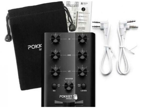 DJ-Mix per Tablet und Smartphone - der Pokketmixer macht's möglich.