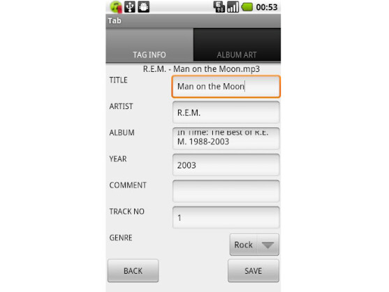 DroID3Tagger bringt Ordnung in die Musiksammlung.