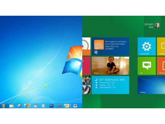 Dual Boot: Windows 8 und Windows 7 nebeneinander nutzen.