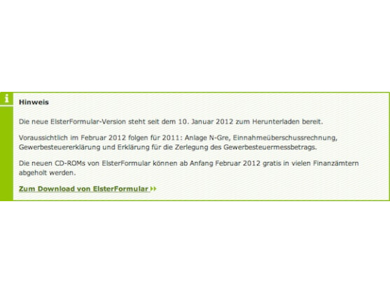 In ElsterFormular 13.0 fehlen einige Formulare, insbesondere für die Gewerbesteuer.