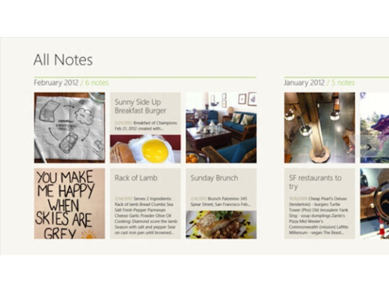 Evernote hat im Windows Store bereits sehr gute Bewertungen gesammelt.