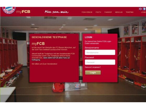 Ein Facebook-Account allein reicht nicht: Der FC Bayern München eröffnet sein eigenes Soziales Netzwerk.