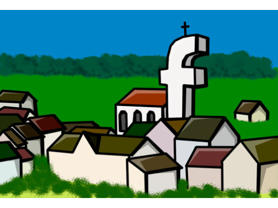 Facebook ist wie ein Dorf. Ein großes Dorf mit rund einer Milliarde Einwohnern.