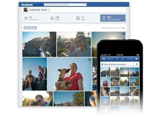 Facebook führt aktuell die neue Funktion Photo Sync ein.