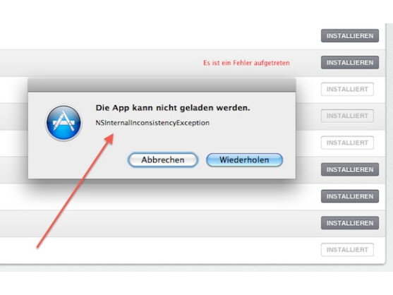Die Fehlermeldung hilft Nutzern leider nicht wirklich weiter.