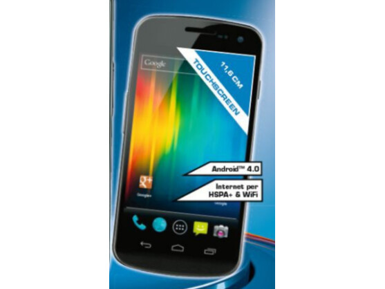 Auch das Galaxy Nexus wird im aktuellen Saturn-Prospekt beworben.