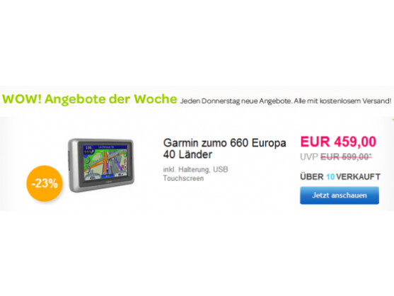 Das Garmin zumo 660 Europa richtet sich an Motorradfahrer.