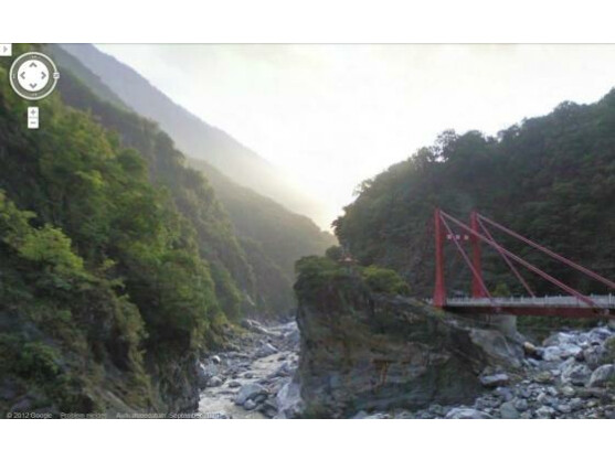 Google aktualisiert Street View. Das Bild stammt aus dem Taroko National Park in Taiwan.