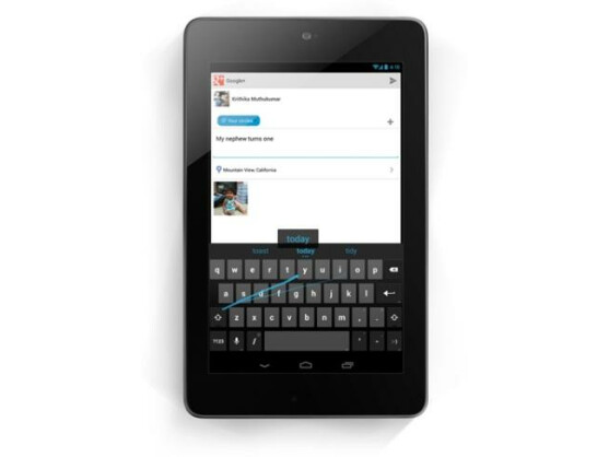Google führt unter Android 4.2 Gesture Typing ein.