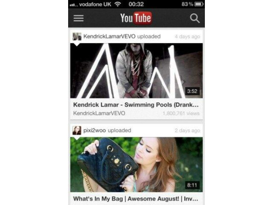 Google veröffentlicht die offizielle YouTube-App für iOS.