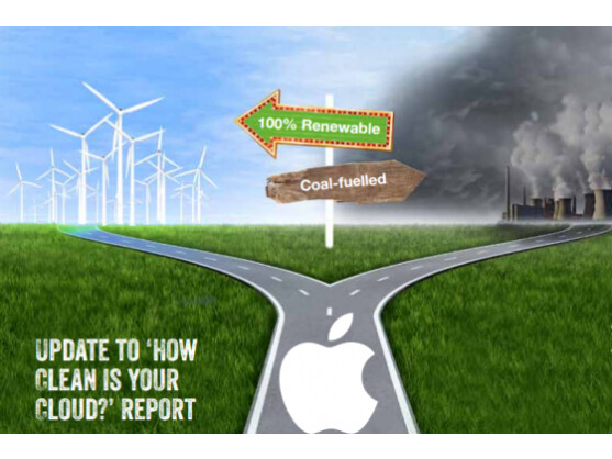 Greenpeace hat die Klimaverträglichkeit von Apples iCloud nun besser bewertet.