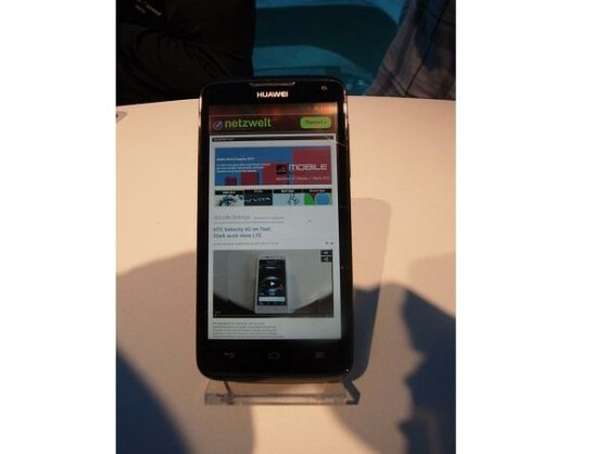 Das Huawei Ascend quad soll das schnellste Smartphone der Welt sein.