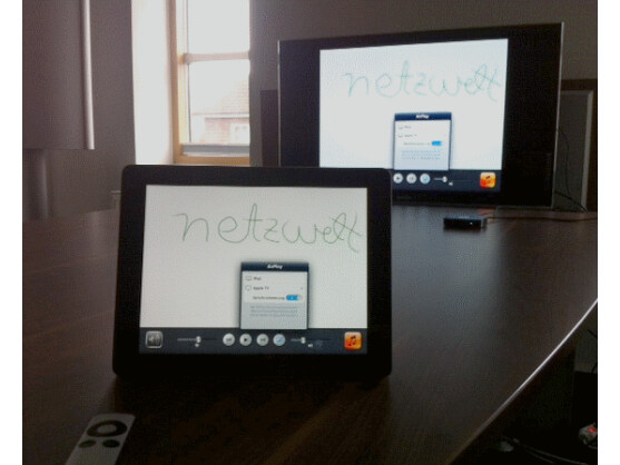 Ideal für Präsentationen: AirPlay Mirroring funktioniert seit dem iPad 2 und mit dem iPhone 4S.