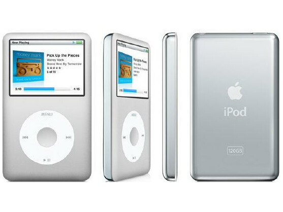 Der iPod Classic ist mit seinen bis zu 16 GB Speicherplatz ein Traum für Musikenthusiasten.
