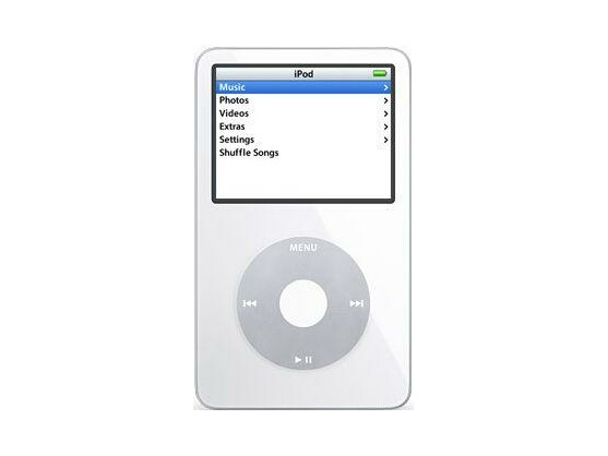 Der iPod in der fünften Generation konnte sogar Videos abspielen.