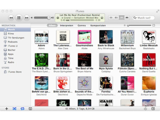 iTunes 10.6 bietet dem Nutzer eine Vielzahl an Einstellungen.
