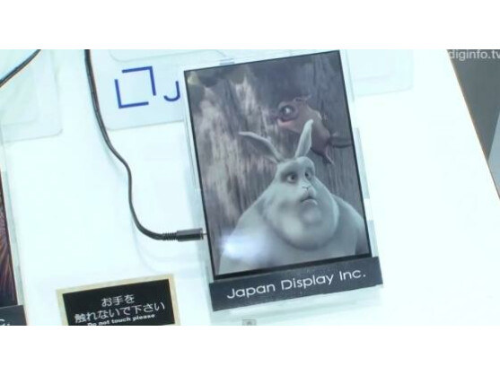 Japan Display hat einen Bildschirm mit papierähnlichen Qualitäten entwickelt.
