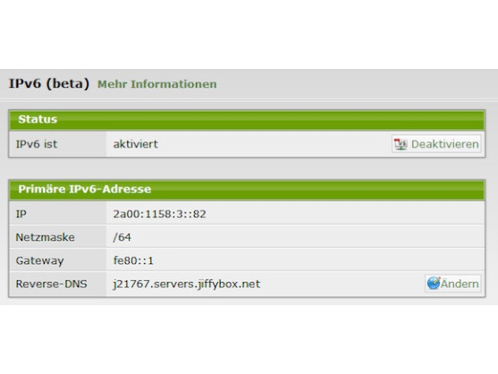 JiffyBox unterstützt ab sofort das IPv6-Protokoll.