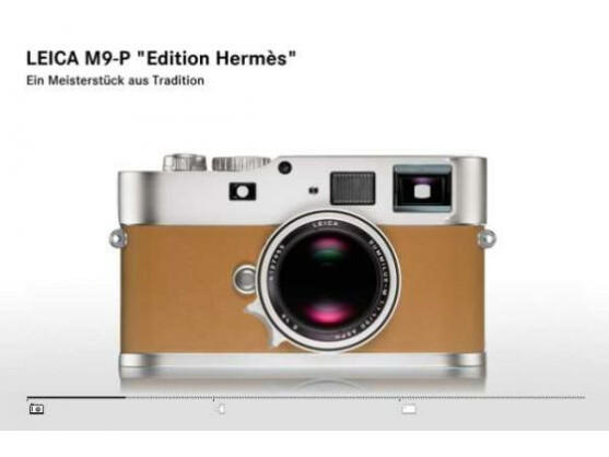 Kalbsleder-Kamera: Die Leica M in einer Sonderedition.