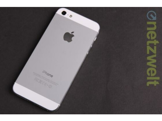 Kamera auf der Rückseite des iPhone 5 .