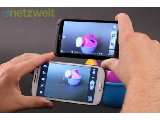 Kameravergleich: Samsung Galaxy S 3 vs. HTC One X - Die Kamera-Apps.