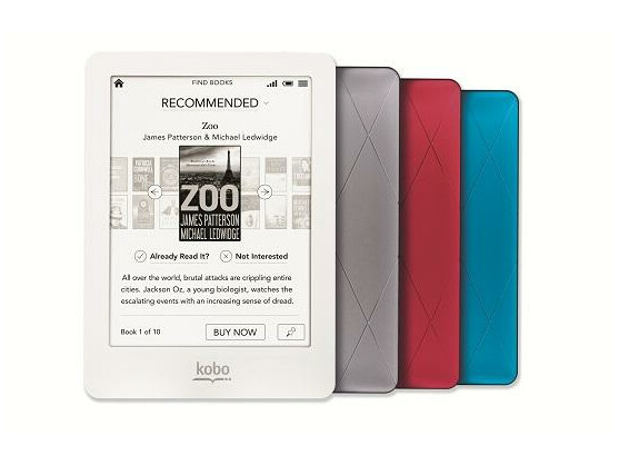 Kobo Glo ermöglicht das Lesen im Dunkeln.