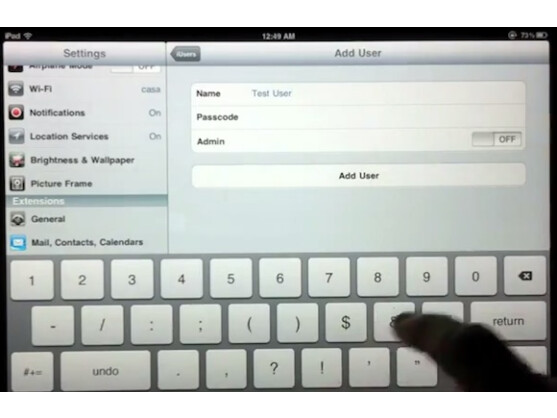 Die kostenlose App iUsers ist leider nur nach einem Jailbreak nutzbar.