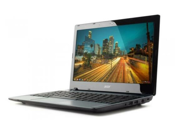 Kostet nur 199 US-Dollar, dafür hält der Akku aber auch nur 3,5 Stunden: Acer C7 Chromebook
