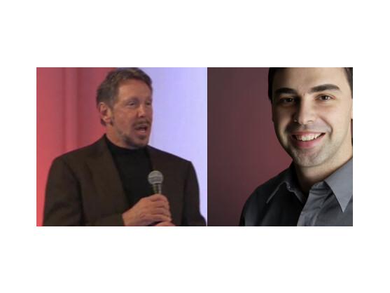Larry versus Larry: Vor Gericht streiten Oracle-Chef Larry Ellison und Google-Chef Larry Page (rechts) über die Verwendung von Java in Android.