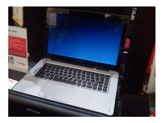 Lenovo erweitert das Ultrabook-Portfolio um das IdeaPad U310 und das hier zu sehende IdeaPad U410.