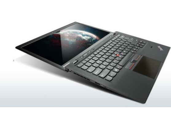 Das Lenovo X1 Carbon bietet einen sehr großen Display-Winkel von bis zu 180 Grad