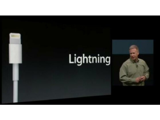 Lightning ist der Name des neuen Apple Connectors.