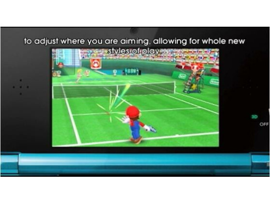 Auch für Mario Tennis 3DS kündigte Satoru Iwata einen Verkaufsstart an.