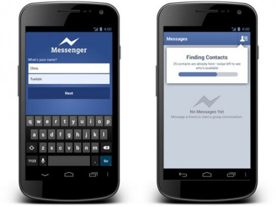 Der Messenger kann jetzt auch ohne Facebook-Account genutzt werden.